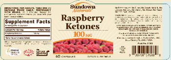 Sundown Naturals Raspberry Ketones 100 mg - supplement