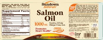 Sundown Naturals Salmon Oil 1000 mg - supplement