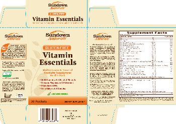 Sundown Naturals Vitamin Essentials - supplement
