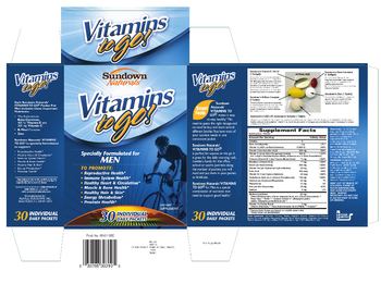Sundown Naturals Vitamins To Go! Specially Formulated For Men - supplement