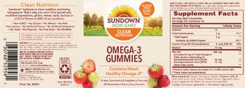 Sundown Omega-3 Gummies - supplement