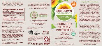 Sundown Organics Terrific Tummy Probiotic - supplement