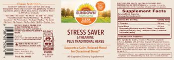 Sundown Stress Saver - supplement