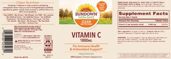 Sundown Vitamin C 1000 mg - vitamin supplement