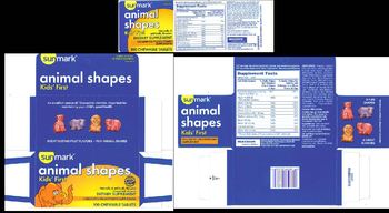 Sunmark Animal Shapes Kids' First - supplement