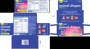 Sunmark Animal Shapes With Iron - supplement