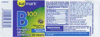 Sunmark B 100 Complex - supplement