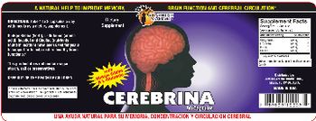 Sunshine Naturals Cerebrina - supplement