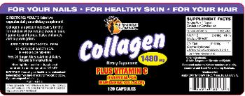 Sunshine Naturals Collagen 1480 mg Plus Vitamin C - supplement