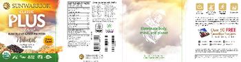 Sunwarrior Classic Plus Organic Raw Plant-Based Protein Natural - 