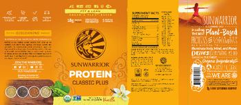 Sunwarrior Classic Plus Protein Vanilla - supplement