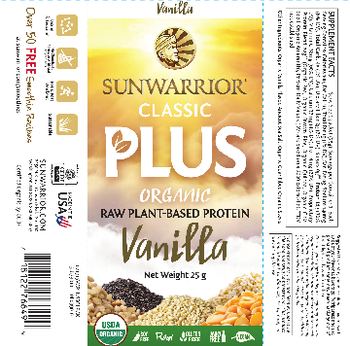 Sunwarrior Classic Plus Vanilla - 