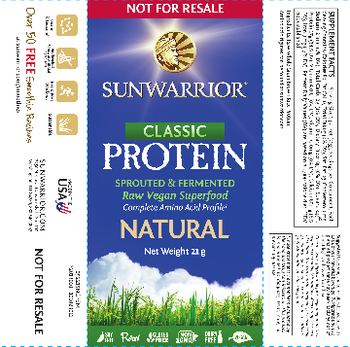 Sunwarrior Classic Protein Natural - 