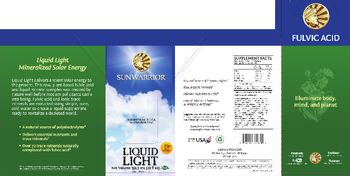 Sunwarrior Liquid Light With Magnesium, Silica, Selenium & Zinc - 