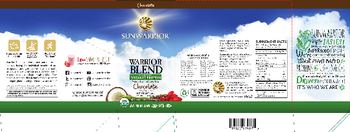 Sunwarrior Warrior Blend Chocolate - supplement