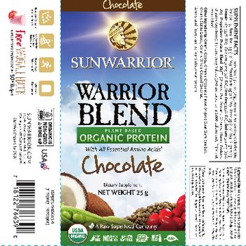 Sunwarrior Warrior Blend Chocolate - supplement