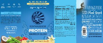 Sunwarrior Warrior Blend Protein Vanilla - supplement