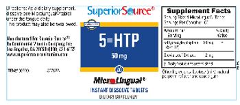 Superior Source 5-HTP 50 mg - supplement