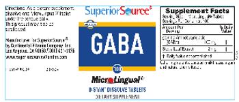 Superior Source GABA - supplement