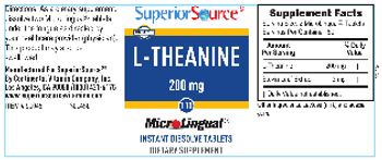 Superior Source L-Theanine 200 mg - supplement