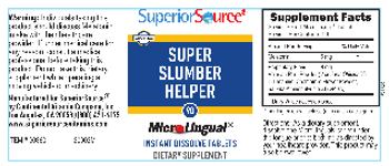 Superior Source Super Slumber Helper - supplement