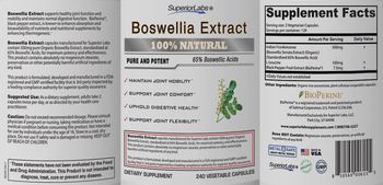 SuperiorLabs Boswellia Extract - supplement