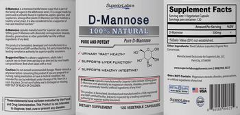 SuperiorLabs D-Mannose - supplement
