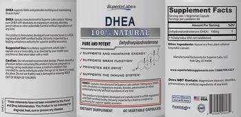SuperiorLabs DHEA - supplement