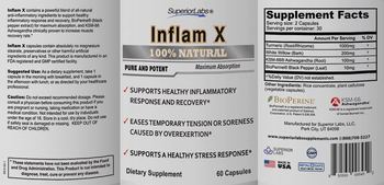SuperiorLabs Inflam X - supplement