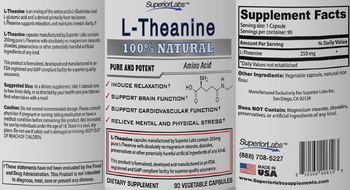 SuperiorLabs L-Threonine - supplement