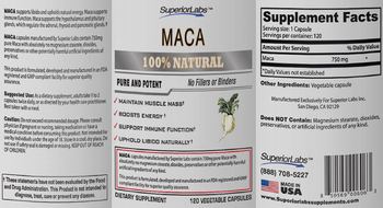 SuperiorLabs Maca - supplement
