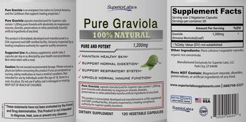 SuperiorLabs Pure Graviola 1,200 mg - supplement
