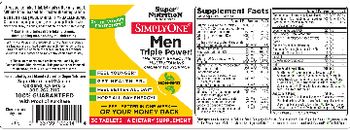 SuperNutrition SimplyOne Men - multivitaminmineral supplement