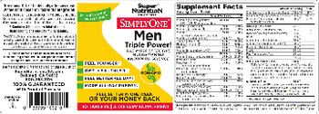 SuperNutrition SimplyOne Men - supplement