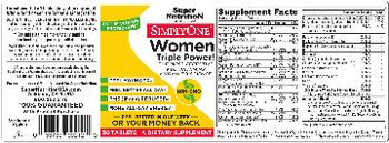 SuperNutrition SimplyOne Women - supplement