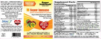SuperNutrition Super Immune - supplement