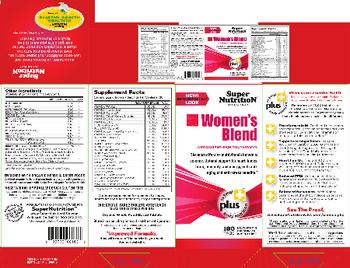 SuperNutrition Women's Blend - supplement