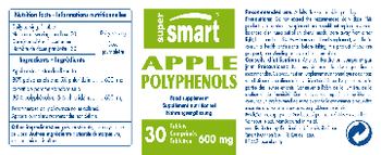 SuperSmart Apple Polyphens 600 mg - food supplement