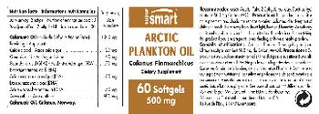 SuperSmart Arctic Plankton Oil 500 mg - supplement