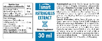 SuperSmart Astragalus Extract - supplement