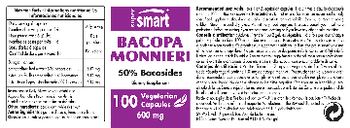 SuperSmart Bacopa Monnieri 600 mg - supplement