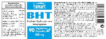 SuperSmart BHT 300 mg - supplement