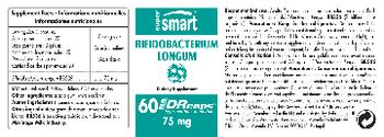 SuperSmart Bifidobacterium Longum 75 mg - supplement