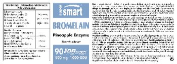 SuperSmart Bromelain 500 mg 1000 GDU - supplement