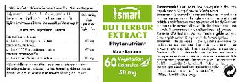 SuperSmart Butterbur Extract 50 mg - supplement
