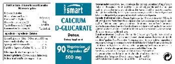 SuperSmart Calcium D-Glucarate 500 mg - supplement