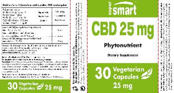 SuperSmart CBD 25 mg - supplement