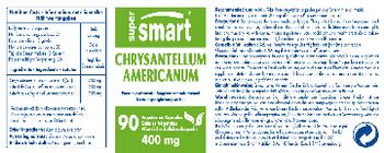 SuperSmart Chrysantellum Americanum 400 mg - food supplement