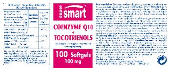 SuperSmart Coenzyme Q10 + Tocotrienols 100 mg - food supplement