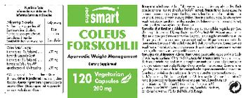 SuperSmart Coleus Forskohlii 200 mg - supplement